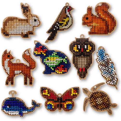 Animal Blanks For Embroidery On Wood