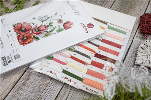 The Field Poppies Cross-Stitch Kit