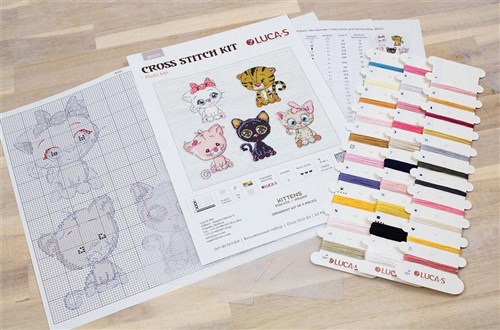 Kittens Cross Stitch Kit