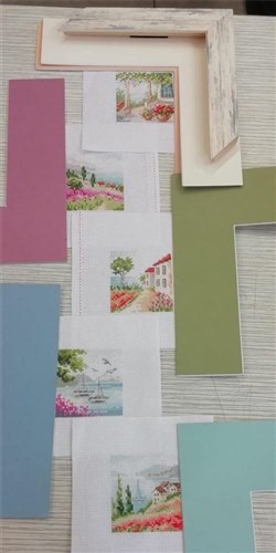 Poppies At The Sea Cross Stitch Kit