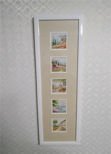 Poppies At The Sea Cross Stitch Kit