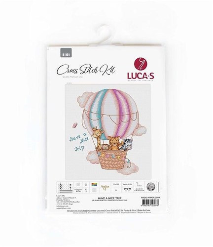Have A Nice Trip Cross Stitch Kit