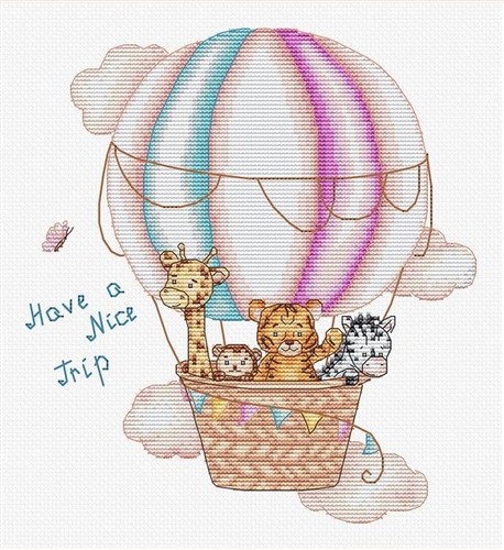 Have A Nice Trip Cross Stitch Kit