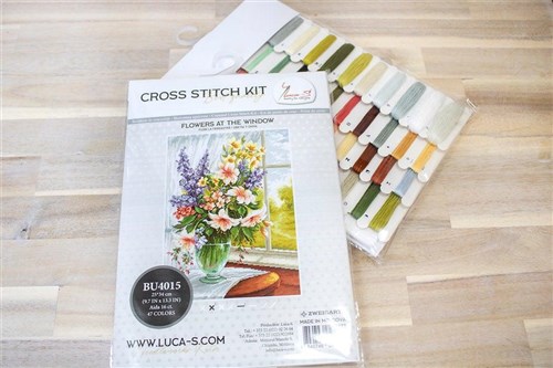 Flowers At The Window Cross Stitch Kit