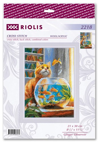 Ginger Observer Cross Stitch Kit
