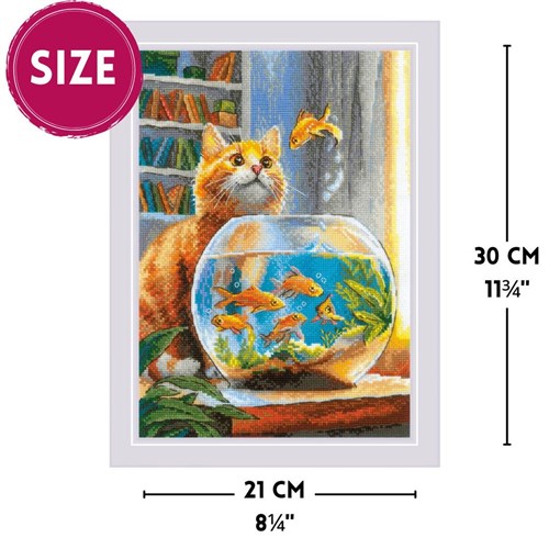 Ginger Observer Cross Stitch Kit