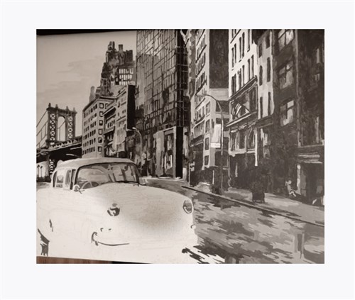 Paint By Numbers Kit - New York Bridge