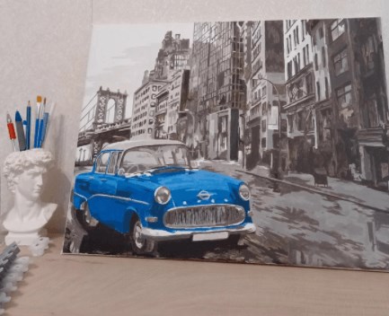 Paint By Numbers Kit - New York Bridge