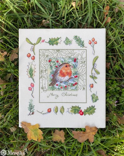 The Christmas Robin Cross Stitch Kit
