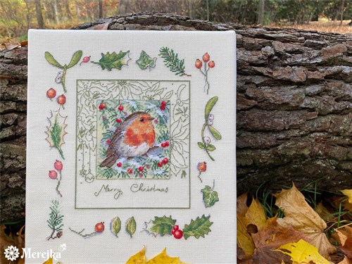 The Christmas Robin Cross Stitch Kit