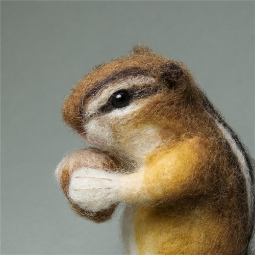 Felting Kit Small Chipmunk