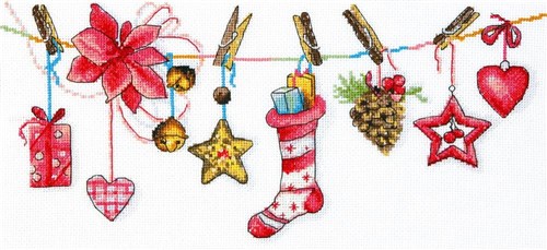 Festive Mood Cross Stitch Kit