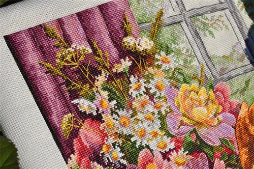 Summer Afternoon Cross Stitch Kit