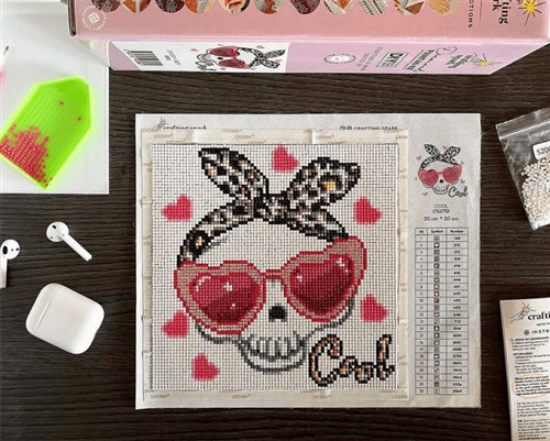 Cool Skull Diamond Painting Kit