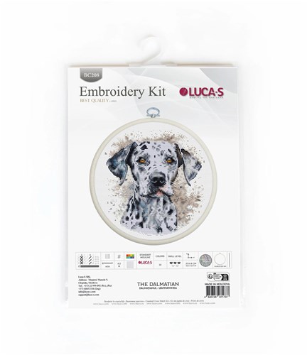 The Dalmatian Cross Stitch Kit