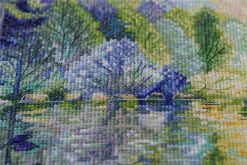 Dawn Over The River Cross Stitch Kit