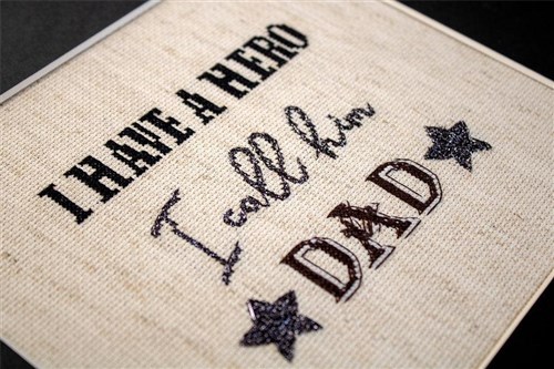 Cross Stitch Kit Father's Day Gift