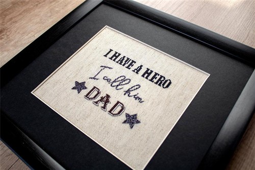 Cross Stitch Kit Father's Day Gift