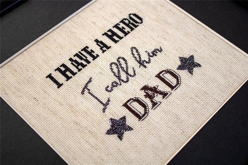 Cross Stitch Kit Father's Day Gift