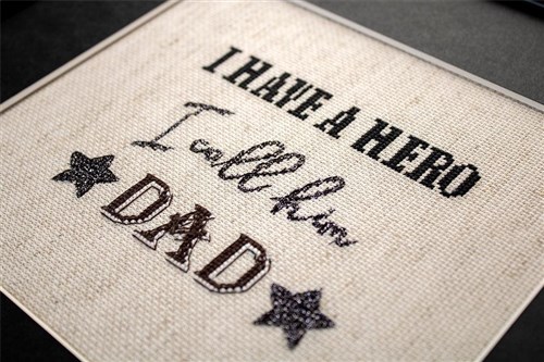 Cross Stitch Kit Father's Day Gift