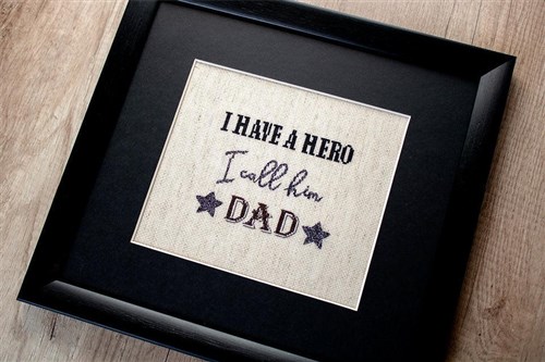 Cross Stitch Kit Father's Day Gift