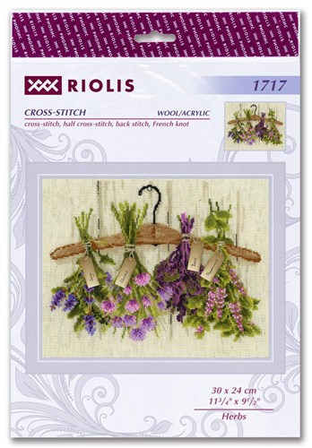 Herbs Cross Stitch Kit