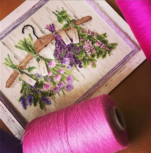 Herbs Cross Stitch Kit