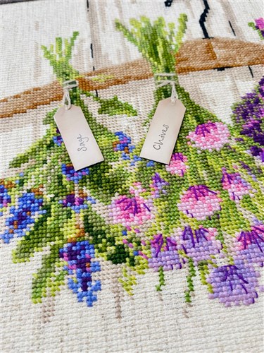 Herbs Cross Stitch Kit