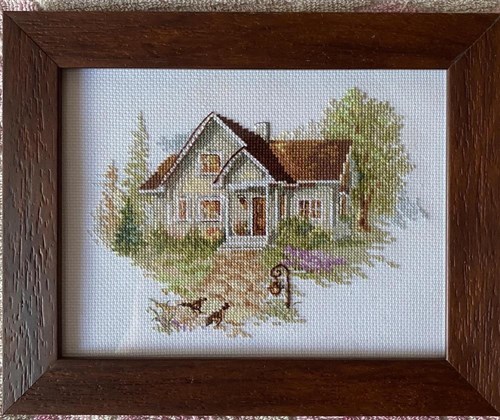 July house 3-20 Counted Cross-Stitch Kit