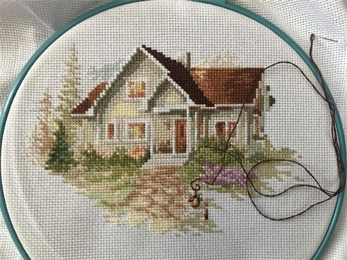 July house 3-20 Counted Cross-Stitch Kit
