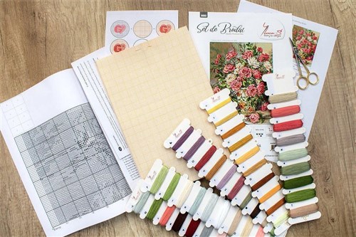 Posies for the Princess B603L Counted Cross-Stitch Kit
