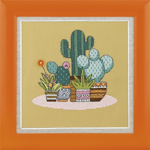 BT-215C Counted cross stitch kit Crystal Art Triptych "Bright Mexico"