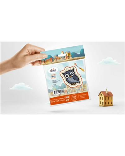 Cosy Home WWP383 Diamond Painting on Plywood Kit