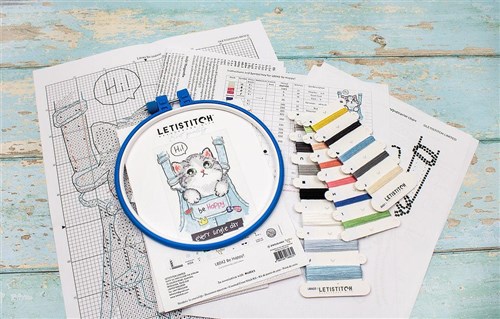 Be Happy L8042 Counted Cross Stitch Kit