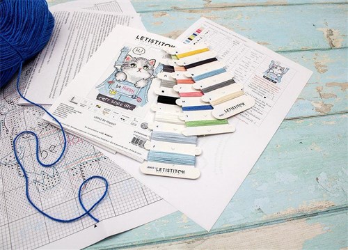 Be Happy L8042 Counted Cross Stitch Kit
