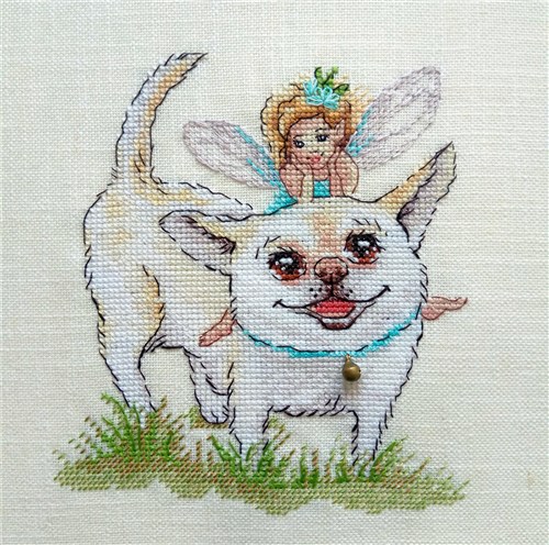 Happiness Fairy MN-43 Counted Cross-Stitch Kit