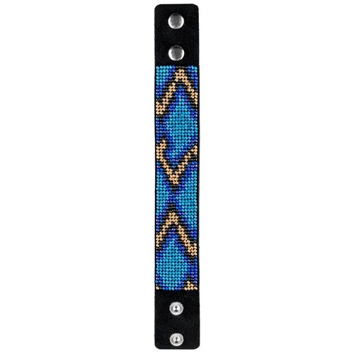 Bead embroidery kit on artificial leather FLBB-029