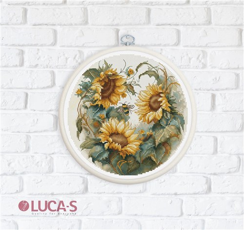 Sunflower BC202L Counted Cross-Stitch Kit