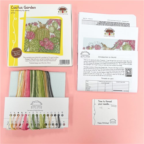 Cactus Garden XFY10 Counted Cross Stitch Kit
