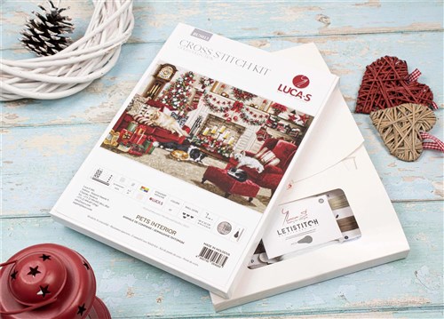 Pets Interior BU5013L Counted Cross-Stitch Kit