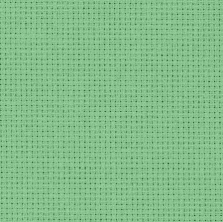 Precut Zweigart Stern-Aida 14 count Light Green 3706/611