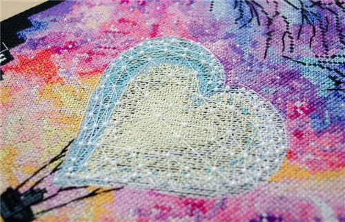 Cross-stitch kits Love in heaven AH-174