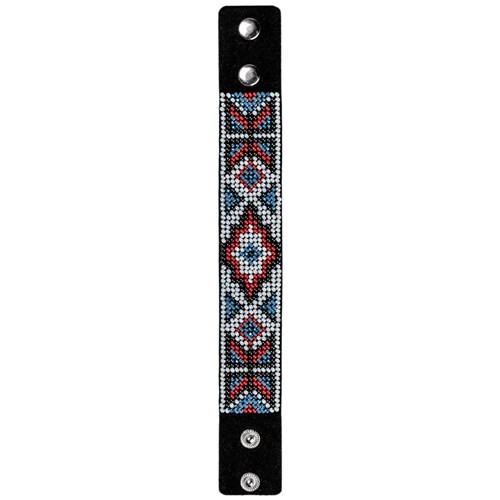 Bead embroidery kit on artificial leather FLBB-018