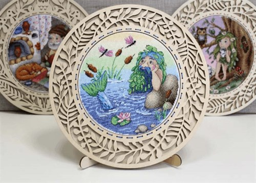 Frame Herb Wreath Medium OP-239