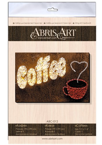 Creative Kit/String Art Coffee ABC-012