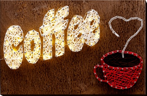 Creative Kit/String Art Coffee ABC-012