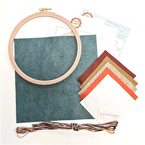 Woodland Melody Applique Felt Kit APPMEL1O