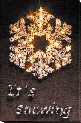 Creative Kit/String Art Snowflake ABC-015