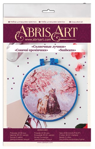 Cross-stitch kit Sunbeams AHM-043