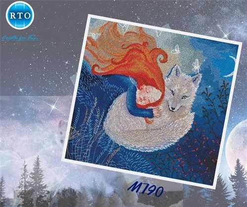 Under forest coverlet M790 Counted Cross Stitch Kit